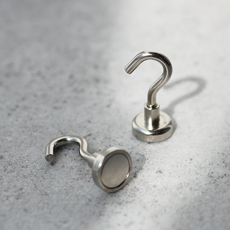 マグネットフック ネオジム 磁石 強力 垂直方向 耐荷重5.5kg 収納 Magnet Hook | ブランド登録なし