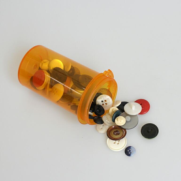 PILL CASE Meijer Company ピルケース アメリカ オレンジ 筒型 薬 サプリ 小物収納 携帯 マイヤー | ブランド登録なし | 01