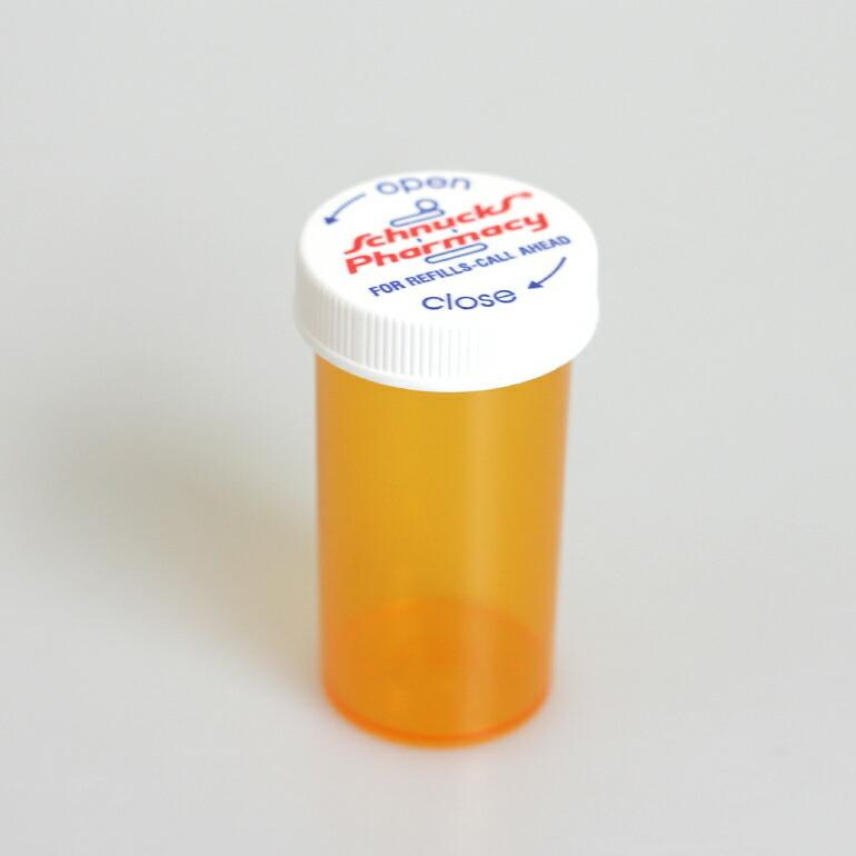 PILL CASESchnucks Pharmacy ピルケース アメリカ オレンジ 筒型 薬 サプリ 小物収納 携帯 シュナックス | ブランド登録なし | 01