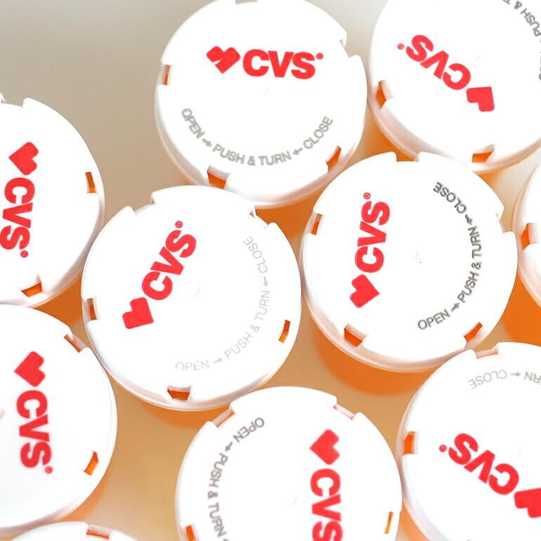 PILL CASECVSPharmacy ピルケース アメリカ オレンジ 筒型 薬 サプリ 小物収納 携帯 | ブランド登録なし