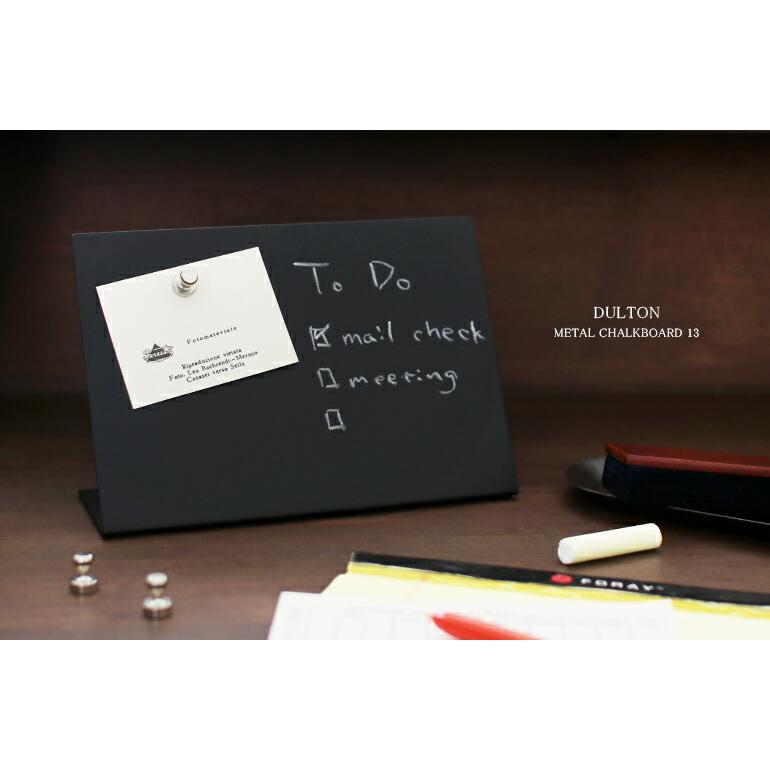 チョークボード メッセージボード メニューボード 黒板 置き型 マグネット ディスプレイ ダルトン DULTON METAL CHALKBOARD 13 | DULTON | 01