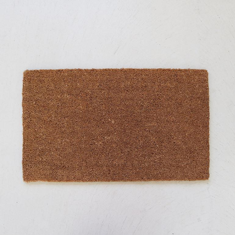 玄関マット 屋外 泥除け ヤシ 麻 まつのや 松野屋 カルナ玄関マット 大 | ブランド登録なし