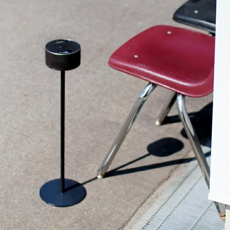 灰皿 スタンド  スモーキングスタンド 卓上 受け皿 アイアン 鉄 什器 オフィス 店舗 SHIKAKU シカク SMOKING STAND | ブランド登録なし