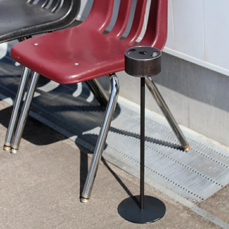 灰皿 スタンド  スモーキングスタンド 卓上 受け皿 アイアン 鉄 什器 オフィス 店舗 SHIKAKU シカク SMOKING STAND | ブランド登録なし | 01