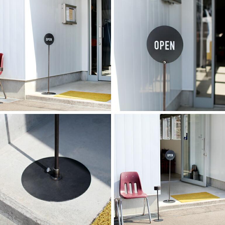 サインスタンド 開店 閉店 OPEN CLOSED 看板 什器 店舗 両面パネル