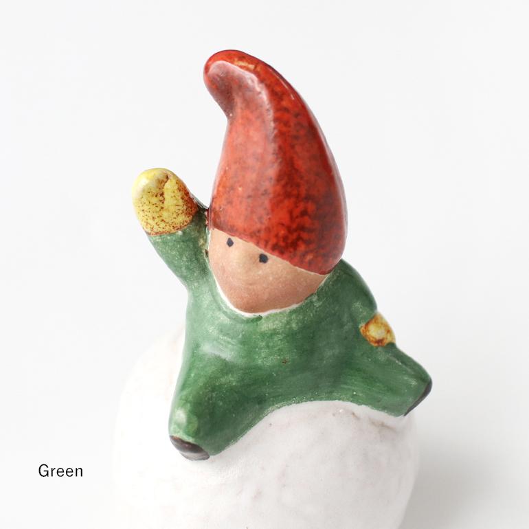 置物 オブジェ 北欧 インテリア スノーボールトムテ 小人 雪玉 スノークリスマス 陶器  Lisa Larson リサラーソン Snowball Tomte | Lisa Larson | 04