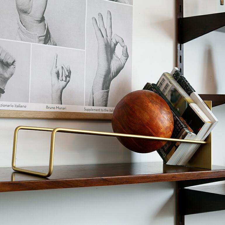 ブックエンド レコードスタンド オブジェ おしゃれ インダストリアル HERE ヒア Slope Book End | DETAIL | 08