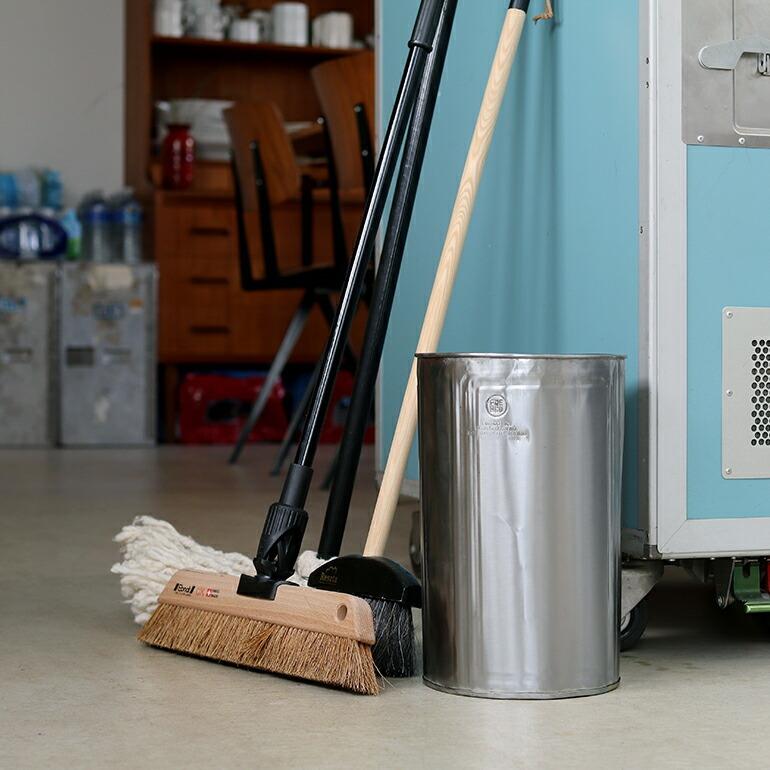 ゴミ箱 おしゃれ インダストリアル スチール 円形 プエブコ PUEBCO RECYCLE STEEL TRASH CAN Round φ180 | PUEBCO | 01