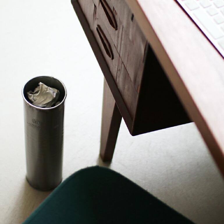 ゴミ箱 おしゃれ インダストリアル スチール 円形 細い プエブコ PUEBCO RECYCLE STEEL TRASH CAN Round φ100 | PUEBCO | 04