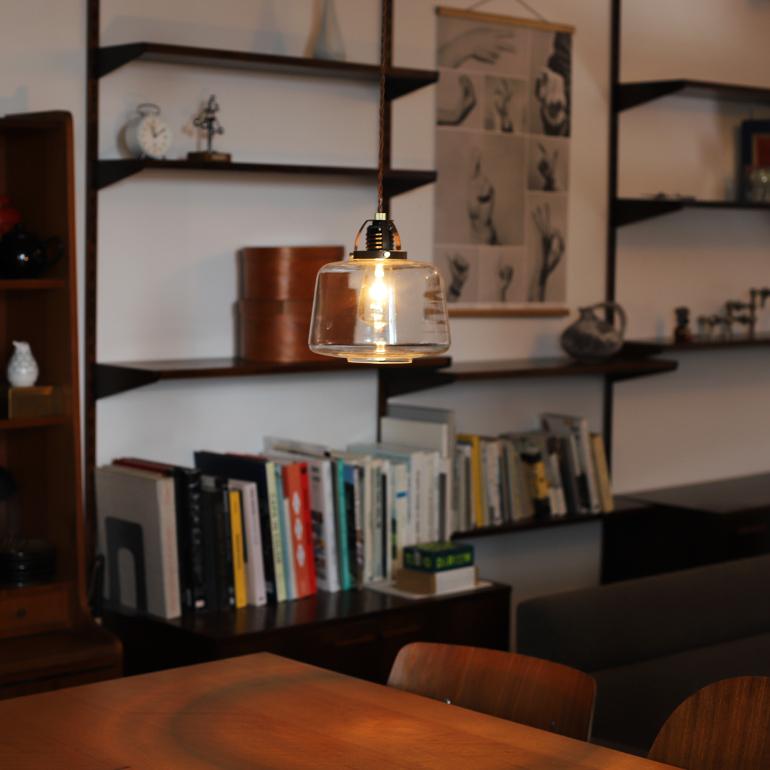 照明 ペンダントライト 天井照明 吊り下げ ガラスシェード リビング ダイニング 引掛シーリング E26 モダン インテリア 日本製 APROZ アプロス SPENCER | ブランド登録なし | 09