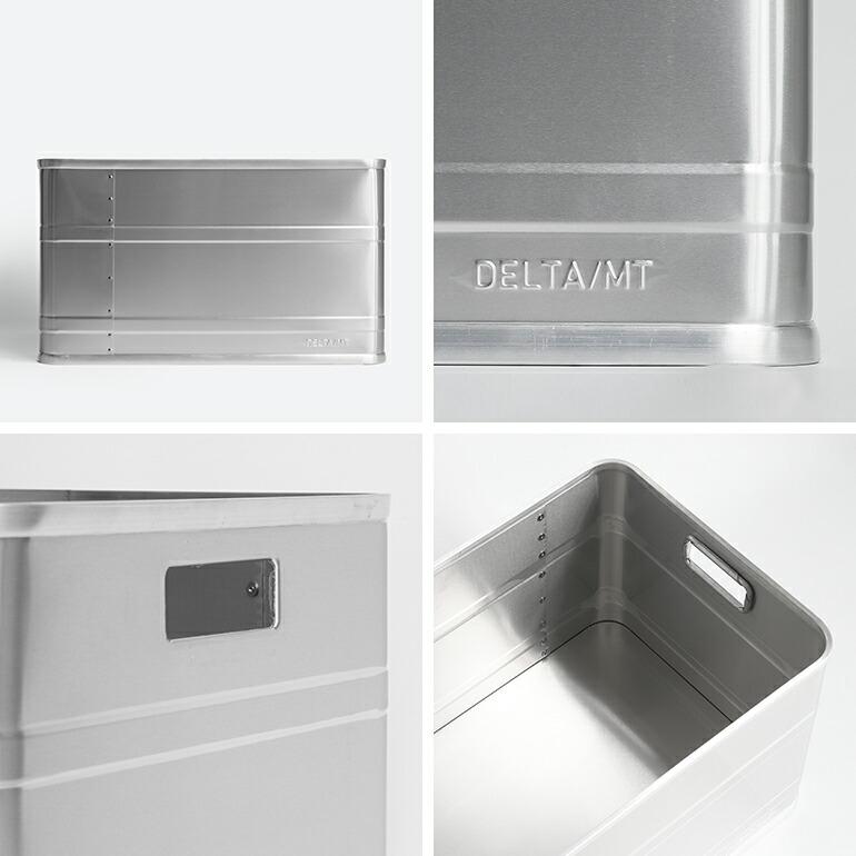 アルミコンテナ デルタ エムティ DELTA/MT Utility ST73 シルバー 70L キャンプ アウトドア 収納 蓋なし | ブランド登録なし | 02