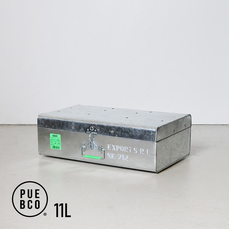 PUEBCO（プエブコ） コンテナボックス トランク 持ち手付き 持ち運び