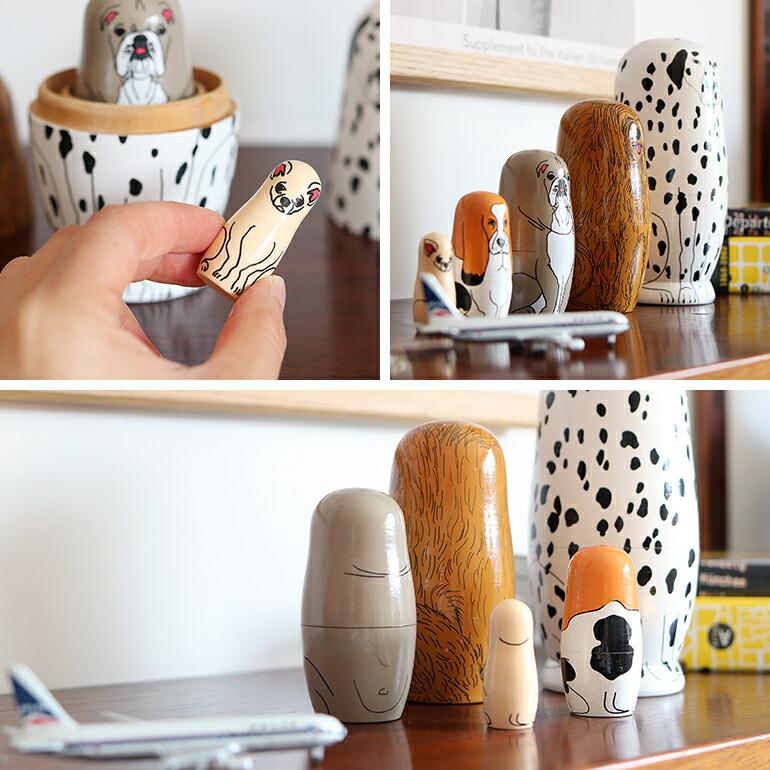 マトリョーシカ 犬 イヌ オブジェ おしゃれ ディテール DETAIL Partners | DETAIL | 03