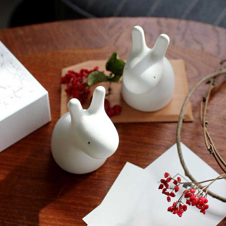 Pebble Ceramic Design Studio ぺブルセラミックデザインスタジオ オーナメント ウサギ | ブランド登録なし | 05