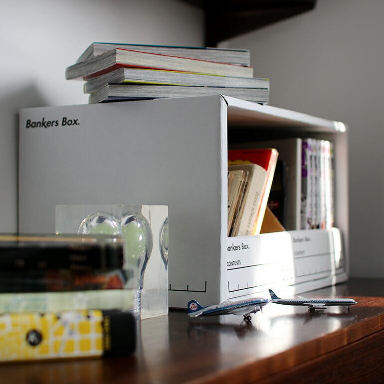 バンカーズボックス フェローズ 715 ホルダーキューブ ブラック 2個セット Fellowes BANKERS BOX 段ボール 収納 整理 | Fellowes | 07