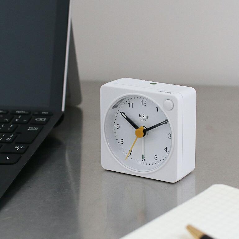 BRAUN（ブラウン） 時計 置き時計 おしゃれ シンプル アナログ