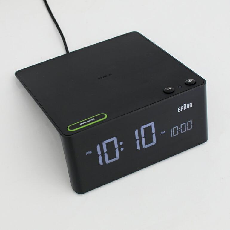 アラームクロック 目覚まし時計 デジタル時計 スヌーズ機能 ライト 調光 おしゃれ インテリア　BRAUN ブラウン  Digital Alarm Clock BC16B | BRAUN | 02