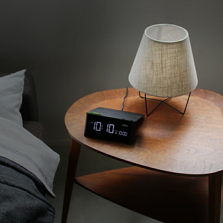 アラームクロック 目覚まし時計 デジタル時計 スヌーズ機能 ライト 調光 おしゃれ インテリア　BRAUN ブラウン  Digital Alarm Clock BC16B | BRAUN | 03
