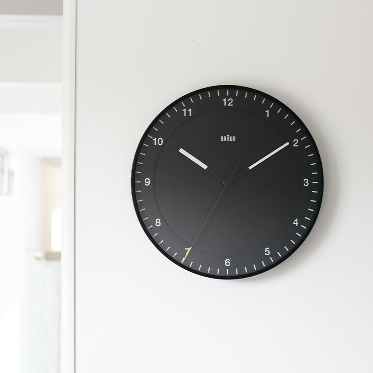 掛け時計 ウォールクロック アナログ 秒針なし 静か 30cm おしゃれ シンプル インテリア BRAUN ブラウン  Wall Clock BC17 | BRAUN | 06