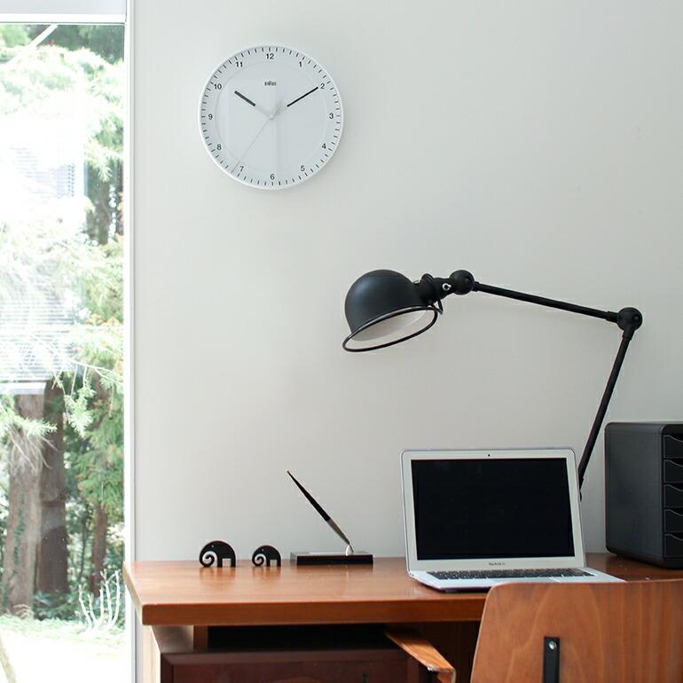掛け時計 ウォールクロック アナログ 秒針なし 静か 30cm おしゃれ シンプル インテリア BRAUN ブラウン  Wall Clock BC17 | BRAUN | 08