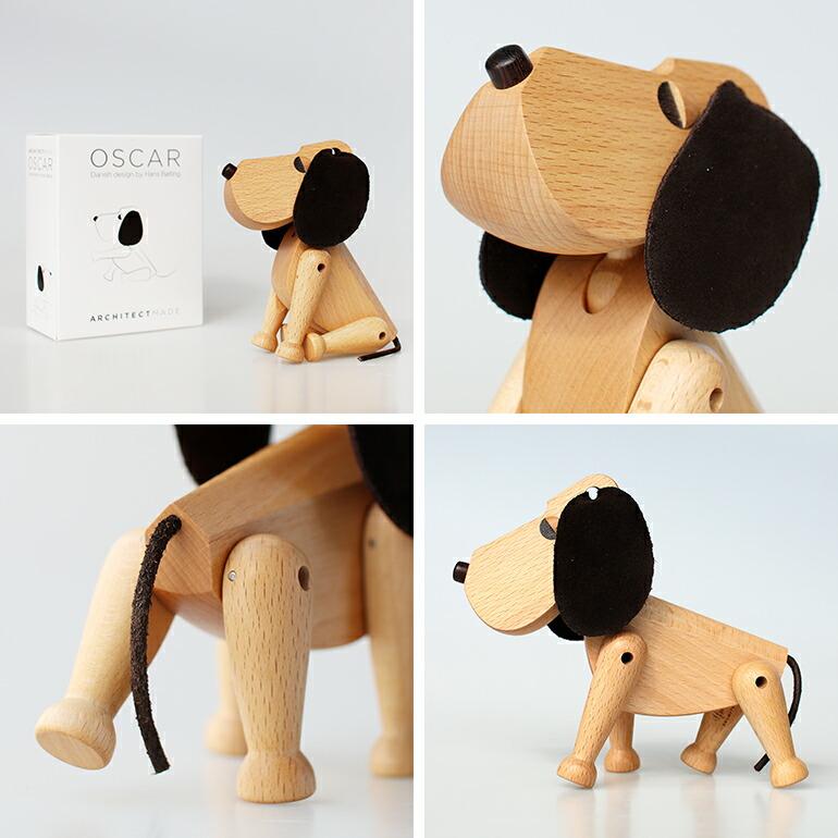 オブジェ 置物 インテリア 犬 木製 北欧雑貨 デンマーク 贈り物 プレゼント ギフト ARCHITECTMADE アーキテクトメイド Oscar オスカー | ARCHITECTMADE | 02