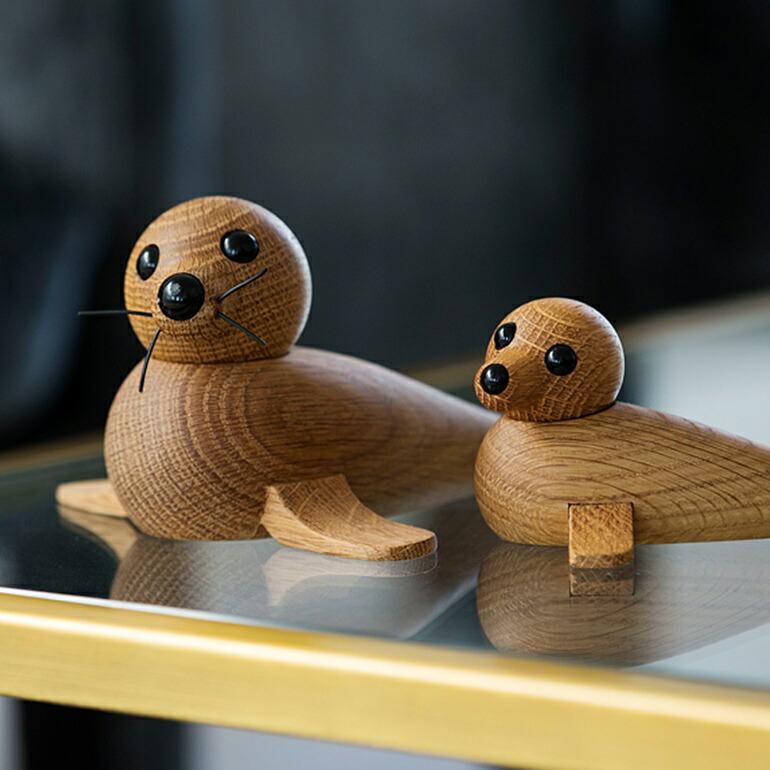 アザラシ　木彫　オブジェ　置物　インテリア　工芸品　美術品　A1019 アザラシ 木彫 オブジェ 置物 インテリア 工芸品 美術品 A1019 【公式