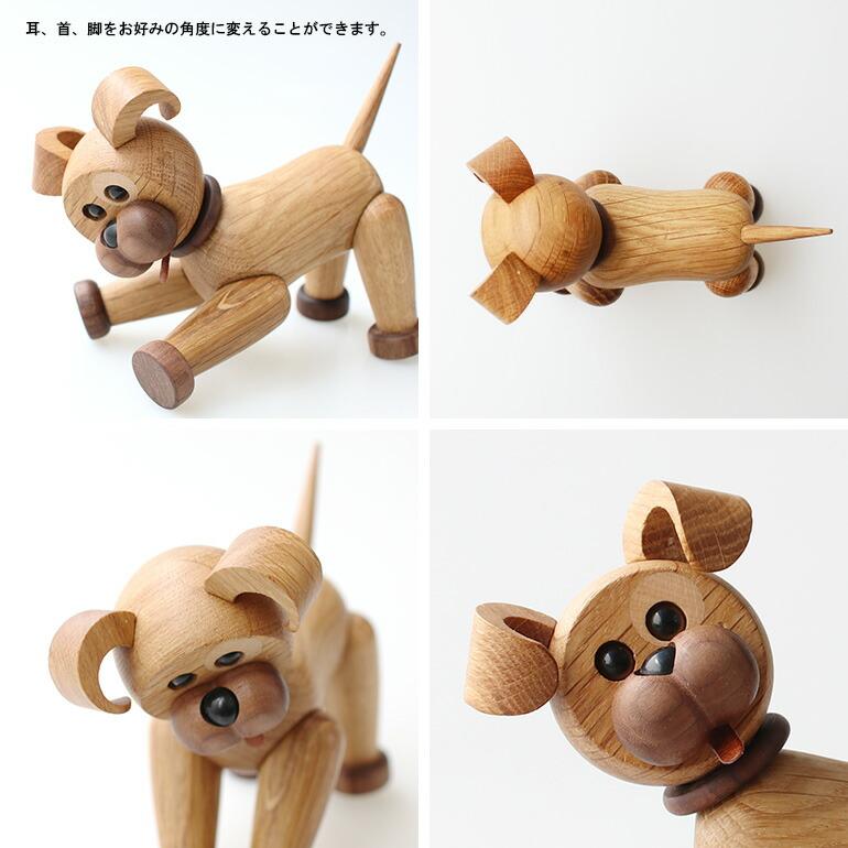 オブジェ 置物 イヌ 犬 天然木 インテリア デンマーク 北欧 ギフト SPRING COPENHAGEN スプリングコペンハーゲン HAPPY | ブランド登録なし | 03