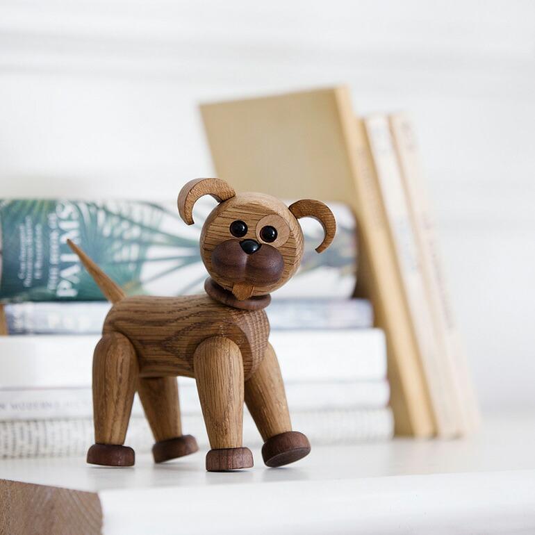 オブジェ 置物 イヌ 犬 天然木 インテリア デンマーク 北欧 ギフト SPRING COPENHAGEN スプリングコペンハーゲン HAPPY | ブランド登録なし | 05