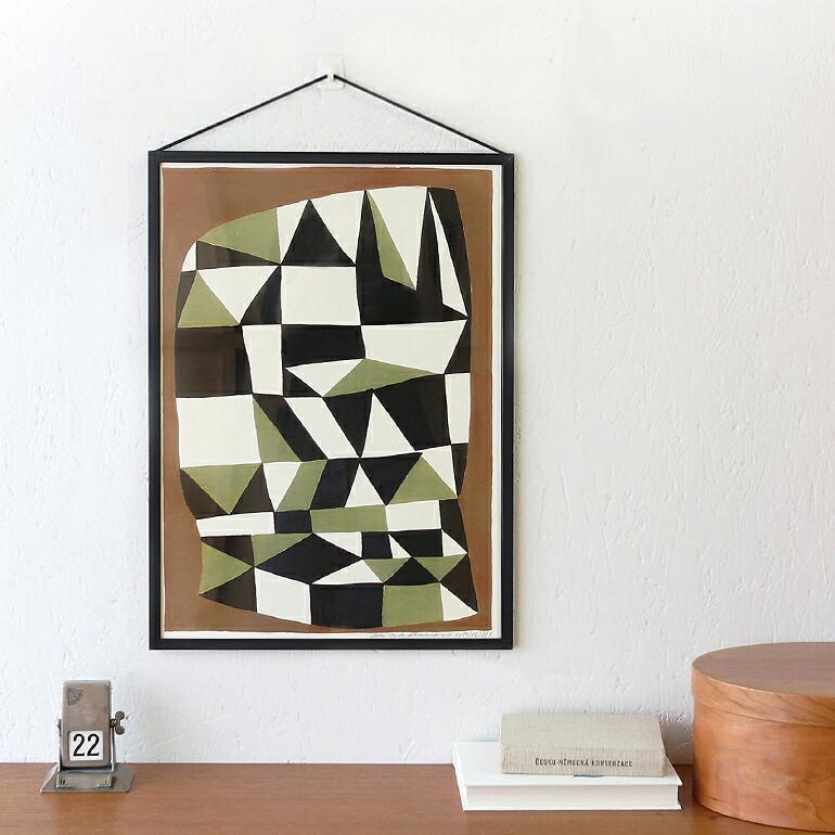 MOEBE ムーべ フレーム 額縁 木製枠 アクリル板 ゴムバンド 壁掛け インテリア FRAME A3 ブラック FRAME A3 ブラック | MOEBE | 03