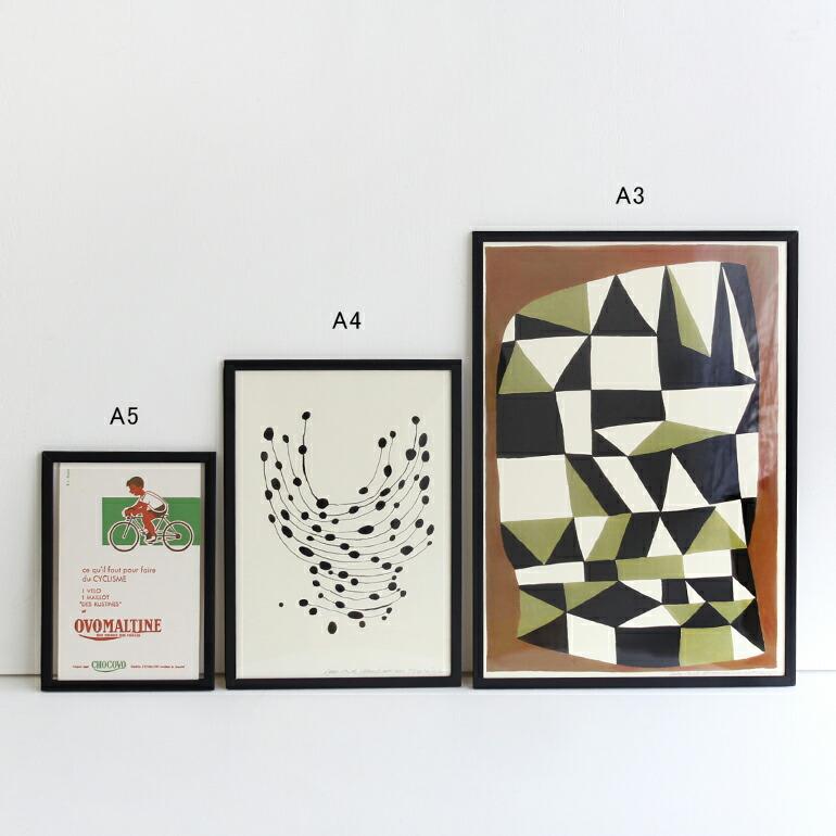 MOEBE ムーべ フレーム 額縁 木製枠 アクリル板 ゴムバンド 壁掛け インテリア FRAME A3 ブラック FRAME A3 ブラック | MOEBE | 05