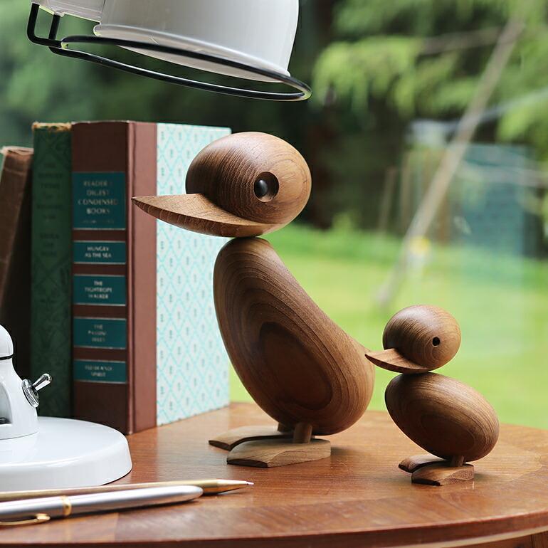 オブジェ 置物 インテリア ダック 鳥 木製 北欧雑貨 デンマーク ギフト ARCHITECTMADE アーキテクトメイド Duck | ARCHITECTMADE | 01