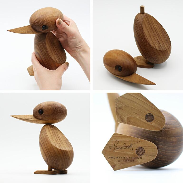 オブジェ 置物 インテリア ダック 鳥 木製 北欧雑貨 デンマーク ギフト ARCHITECTMADE アーキテクトメイド Duck | ARCHITECTMADE | 03