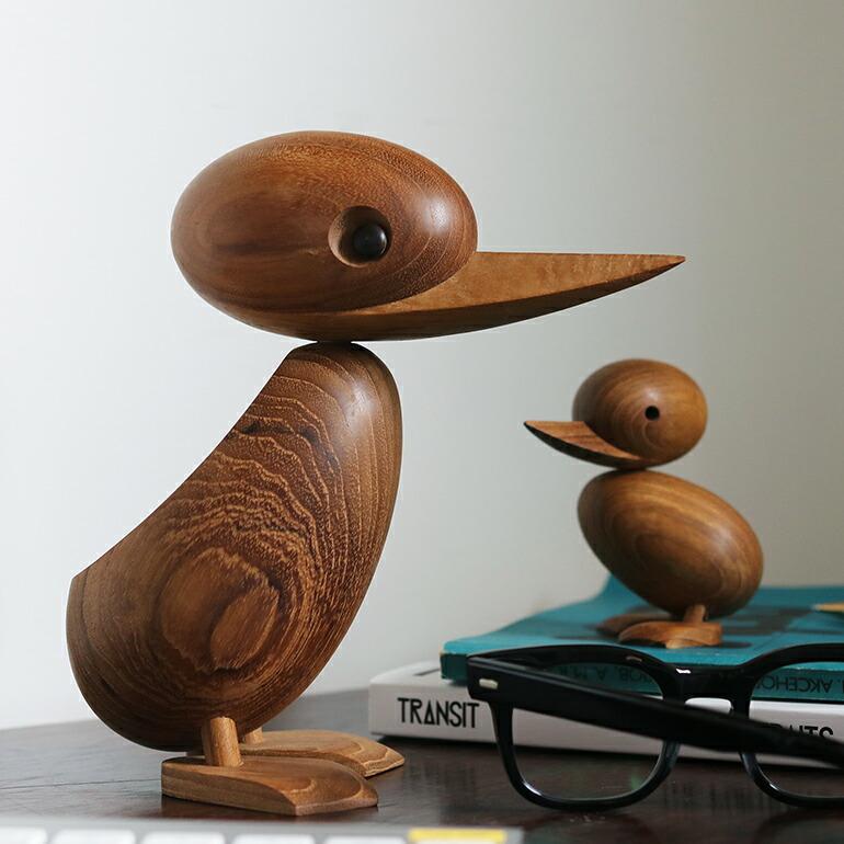 オブジェ 置物 インテリア ダック 鳥 木製 北欧雑貨 デンマーク ギフト ARCHITECTMADE アーキテクトメイド Duck | ARCHITECTMADE | 05