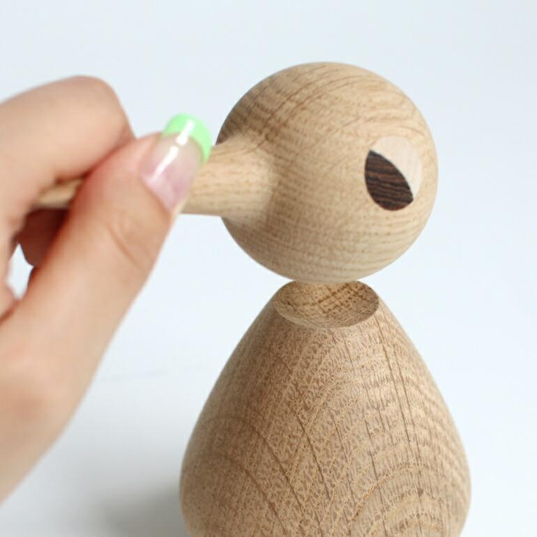 木製　置物 ARCHITECTMADE オブジェ 置物 インテリア バード 鳥 木製 北欧