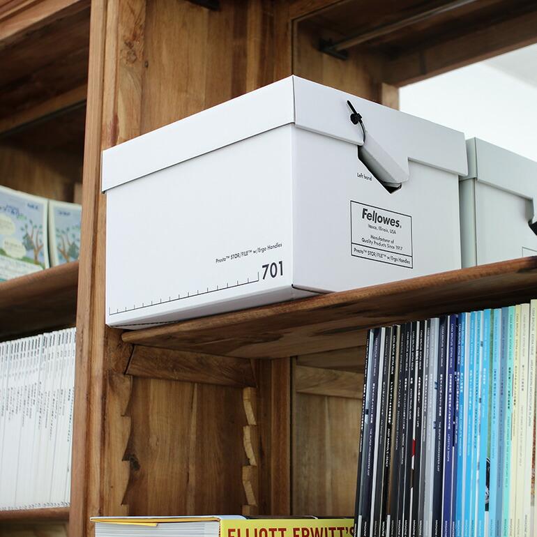 バンカーズボックス フェローズ 701 A4 ブラック 3個セット Fellowes BANKERS BOX 段ボール 収納 整理 | Fellowes | 01