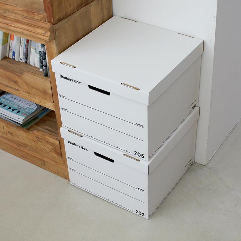 バンカーズボックス フェローズ 705 B4 ブラック 3個セット Fellowes BANKERS BOX 段ボール 収納 整理 | Fellowes | 03