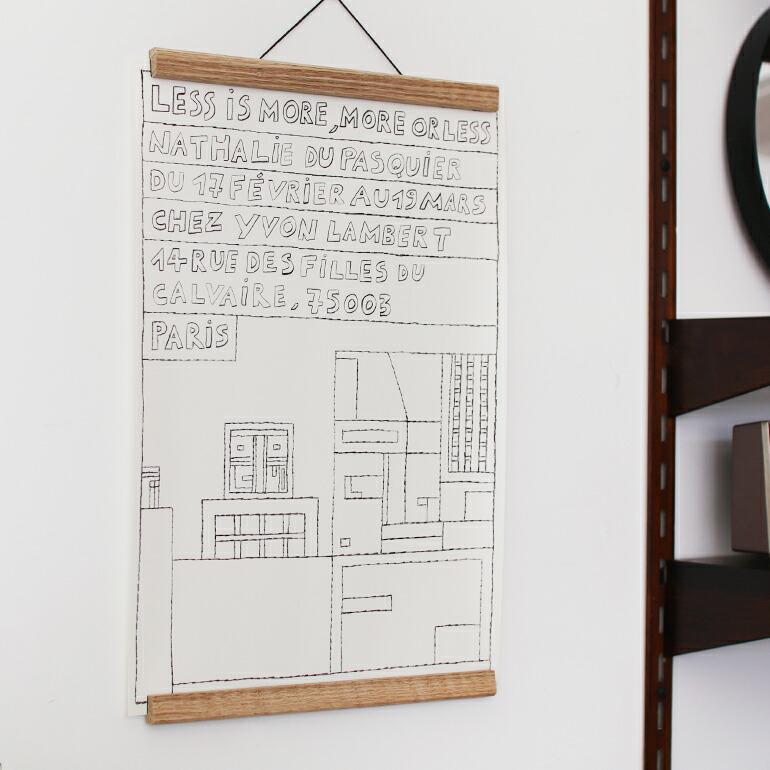 ポスター アート グラフィック フランス アーティスト ナタリー ドゥ パスキエ LESS IS MORE, MORE OR LESS POSTER SMALL by Nathalie Du Pasquier | Lisa Larson | 01