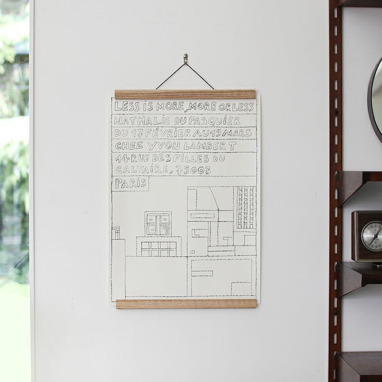 ポスター アート グラフィック フランス アーティスト ナタリー ドゥ パスキエ LESS IS MORE, MORE OR LESS POSTER SMALL by Nathalie Du Pasquier | Lisa Larson | 03