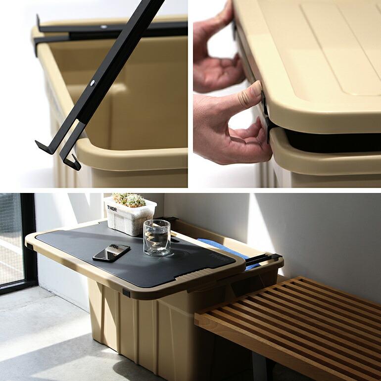 THOR（ソー） 専用 スライドレール To-Rail Large Totes 53L/75L専用