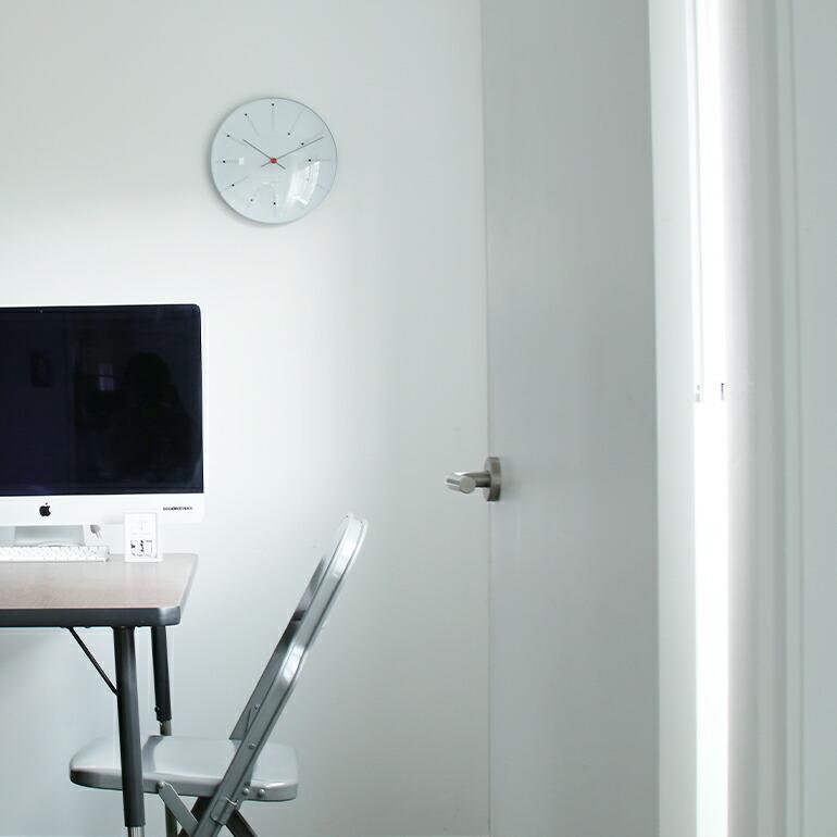 アルネ ヤコブセン 時計 壁掛け シンプル おしゃれ ARNE JACOBSEN  Wall Clock Bankers 210mm | ARNE JACOBSEN | 03