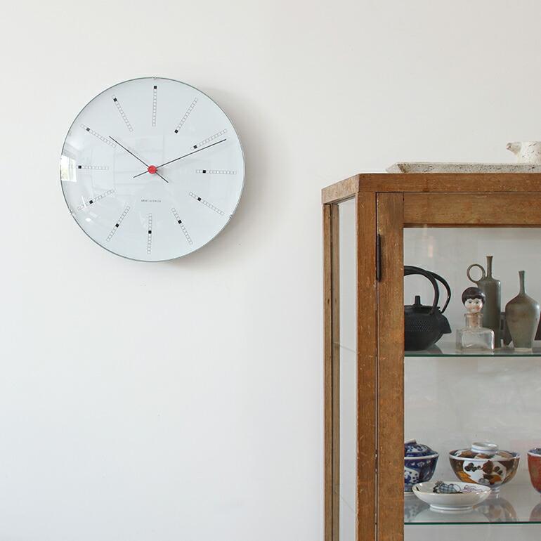 アルネ ヤコブセン 時計 壁掛け シンプル おしゃれ ARNE JACOBSEN  Wall Clock Bankers 290mm | ARNE JACOBSEN | 04