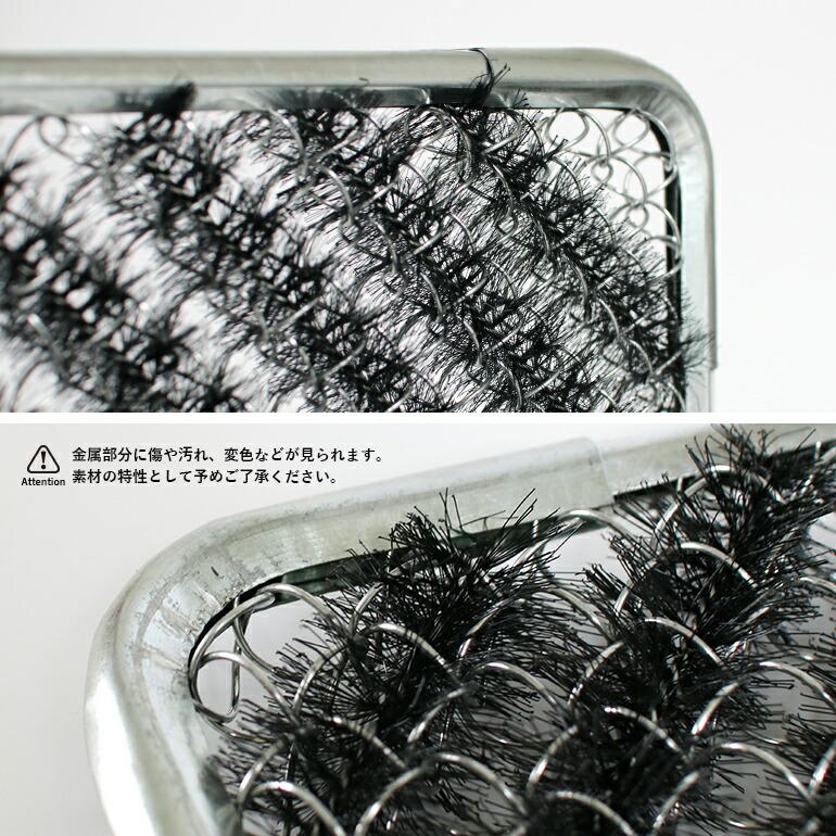 ドアマット ブラシ スチール 屋外 玄関 ガレージ おしゃれ ポストジェネラル POST GENERAL 60 | POST GENERAL | 05