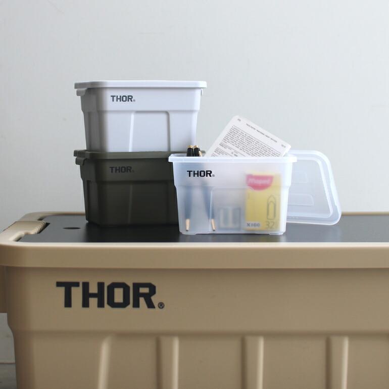 THOR 小物入れ ミニコンテナ 蓋付き スタッキング ソー Mini THOR 小物入れ ミニコンテナ 蓋付き スタッキング ソー Mini