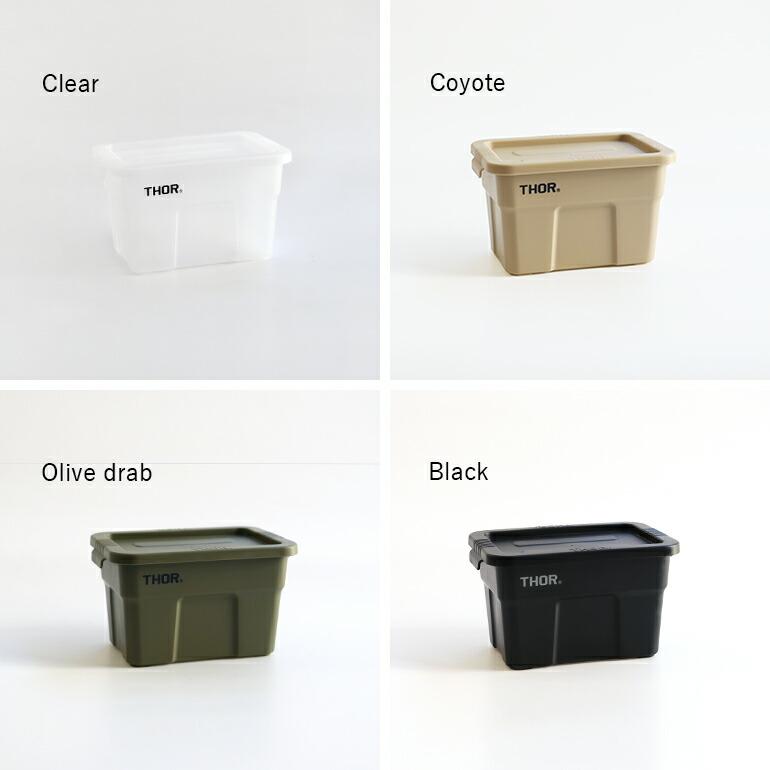 小物入れ ミニコンテナ 蓋付き スタッキング ソー THOR Mini Totes With Lid DC | THOR | 08