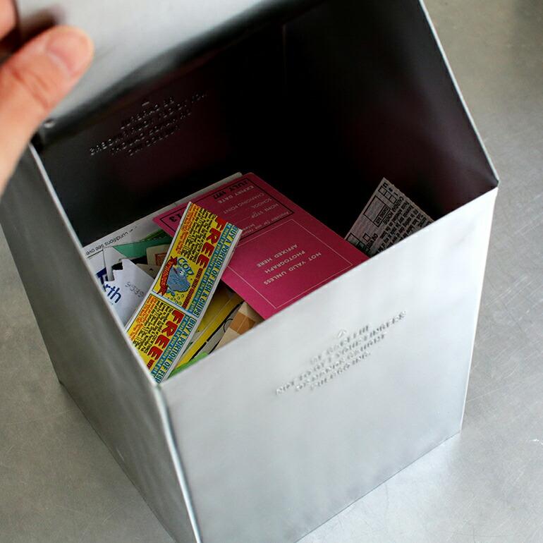 ゴミ箱 フタ付き コンパクト スチール おしゃれ PUEBCO プエブコ COUNTERTOP DUSTBIN | PUEBCO | 07