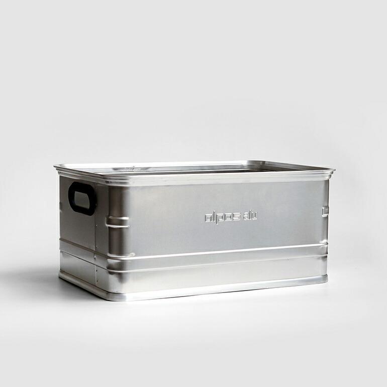 アルミコンテナ 収納 ボックス 46L アウトドア ヨーロッパ ALPOS
