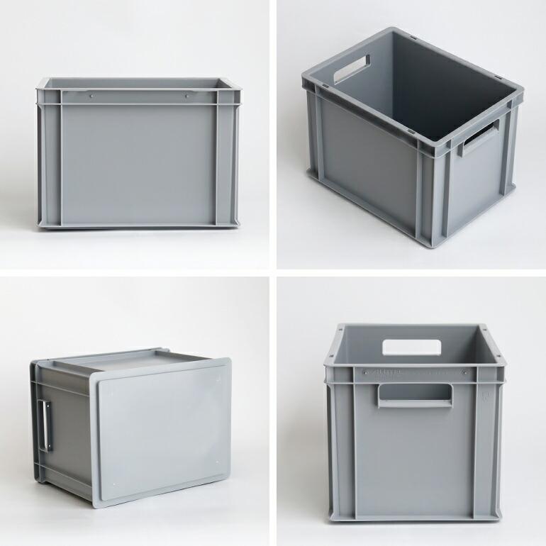 コンテナ プラスチック ドイツ コンテナ 26L スタッキング 業務用 おしゃれ ALUTEC アルテック UNIVERSAL BOX Mサイズ | ブランド登録なし | 01