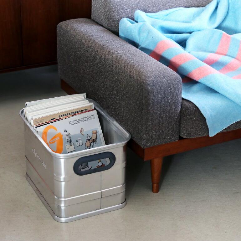 アルミコンテナ 収納 ボックス 21L アウトドア ヨーロッパ ALPOS