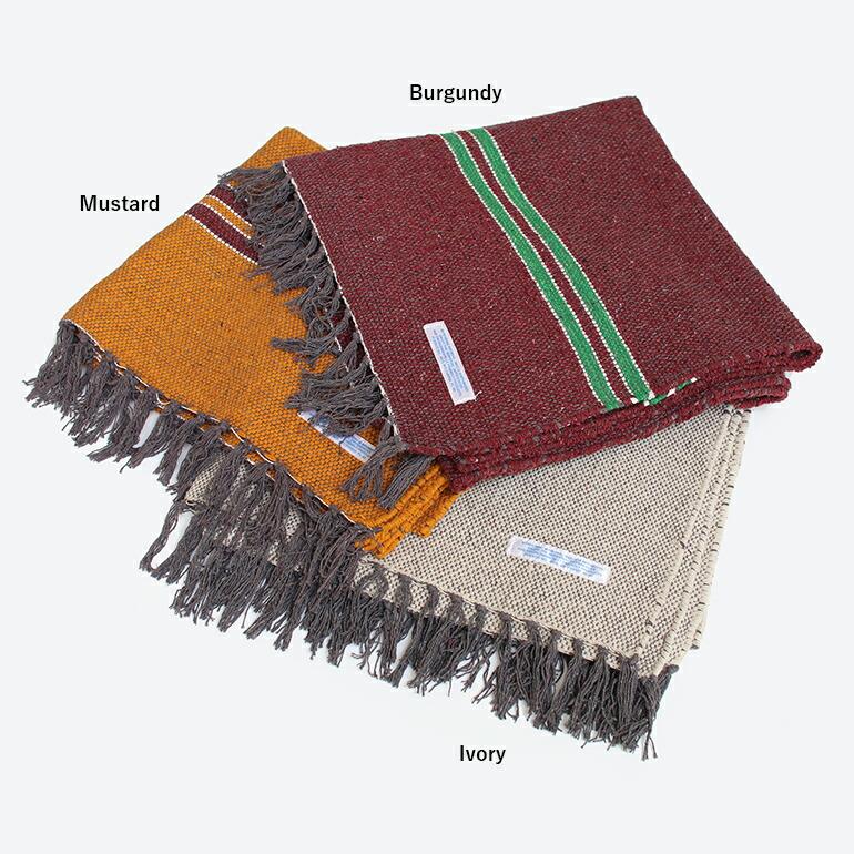 ラグ マット 170  おしゃれ インド ハンドメイド PUEBCO プエブコ カレッジ ラグ ライン | PUEBCO | 05