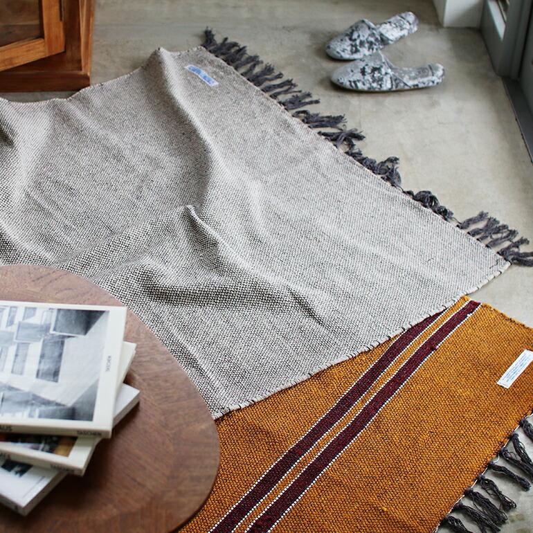 PUEBCO ラグ マット 170 おしゃれ インド ハンドメイド プエブコ